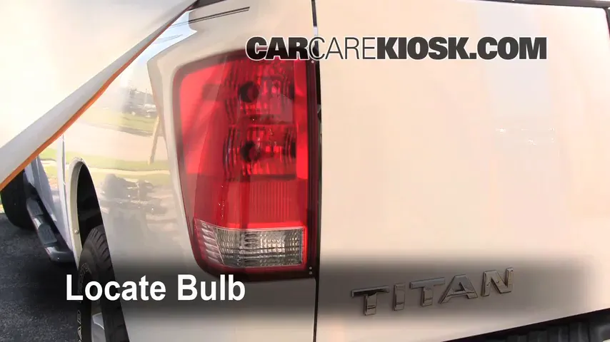 2007 Nissan Titan SE 5.6L V8 Crew Cab Pickup Lights Reverse Light (replace bulb)